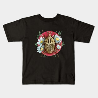 Insects and flowers: Goliat Beetle Kids T-Shirt